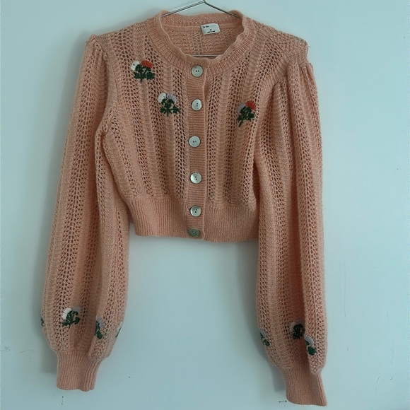 Aritzia Wilfred Le Fou Crop Cardigan [XS] - Picture 1 of 4